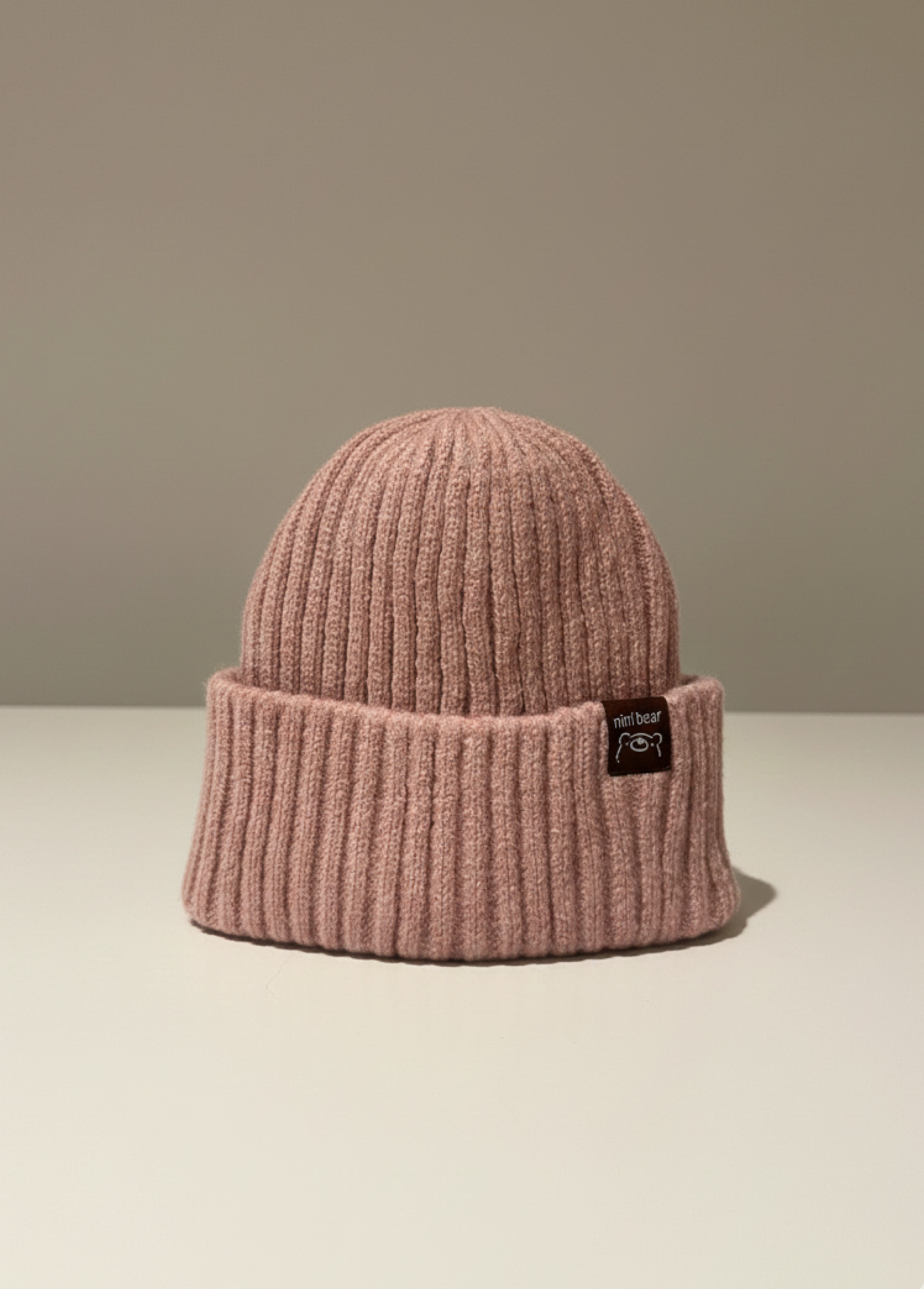 The Nini Bear Beanie Hat - Toasty Orange