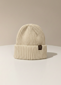The Nini Bear Beanie Hat - Milky Cream
