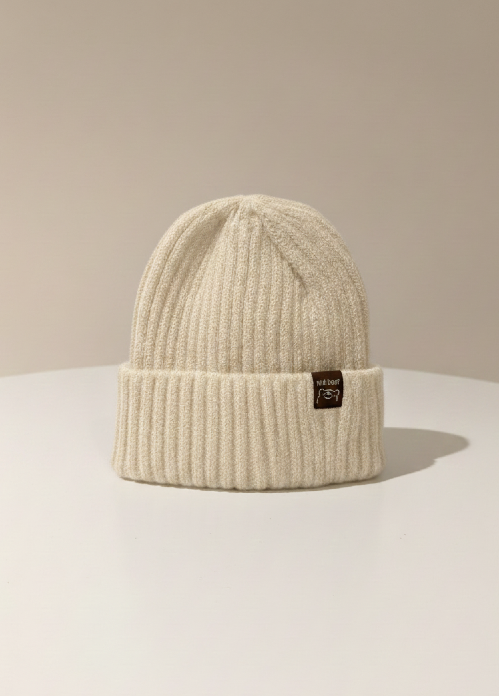 The Nini Bear Beanie Hat - Warm Cinnamon