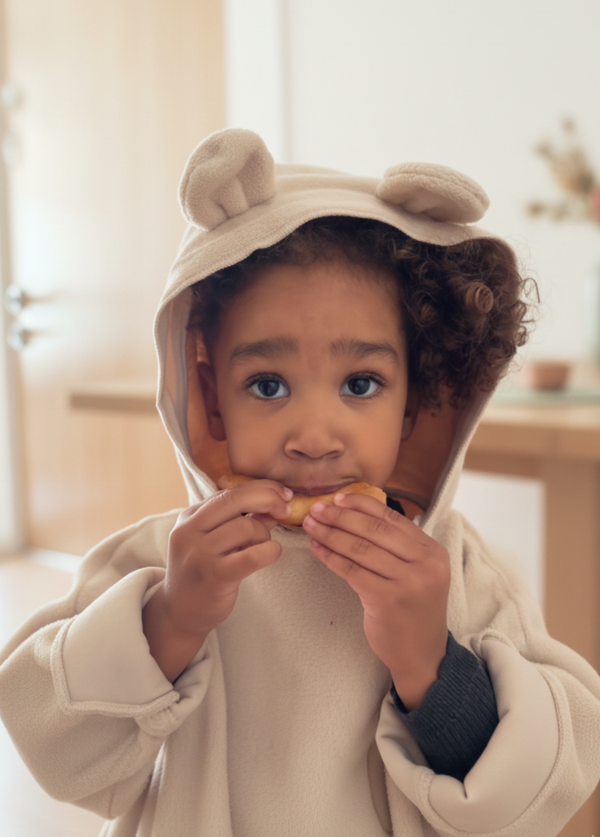 The Nini Bear Blanket - Oatmeal