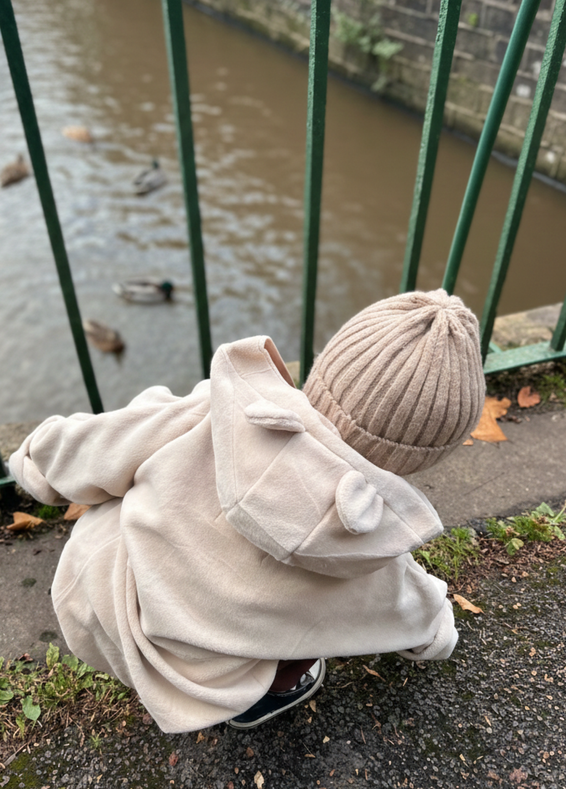 The Nini Bear Blanket - Oatmeal