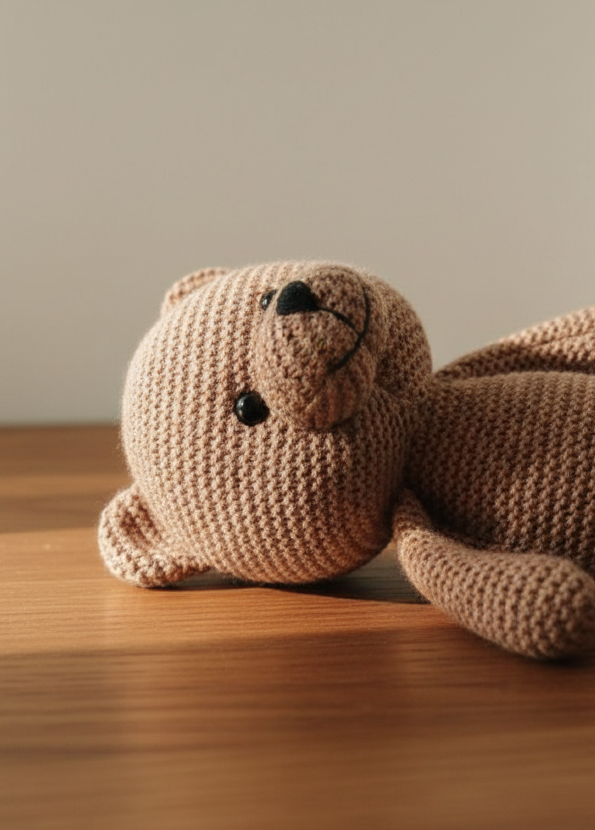 Nini Bear Crochet Bear - Cocoa Bear
