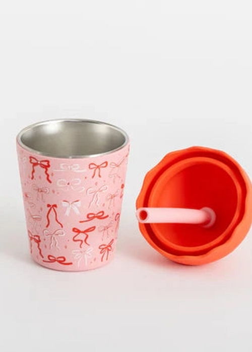 Bow Mini Smoothie Cup - With Straw - Limited Edition