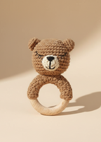 Nini Bear Deluxe Newborn Gift Set - Oat Latte