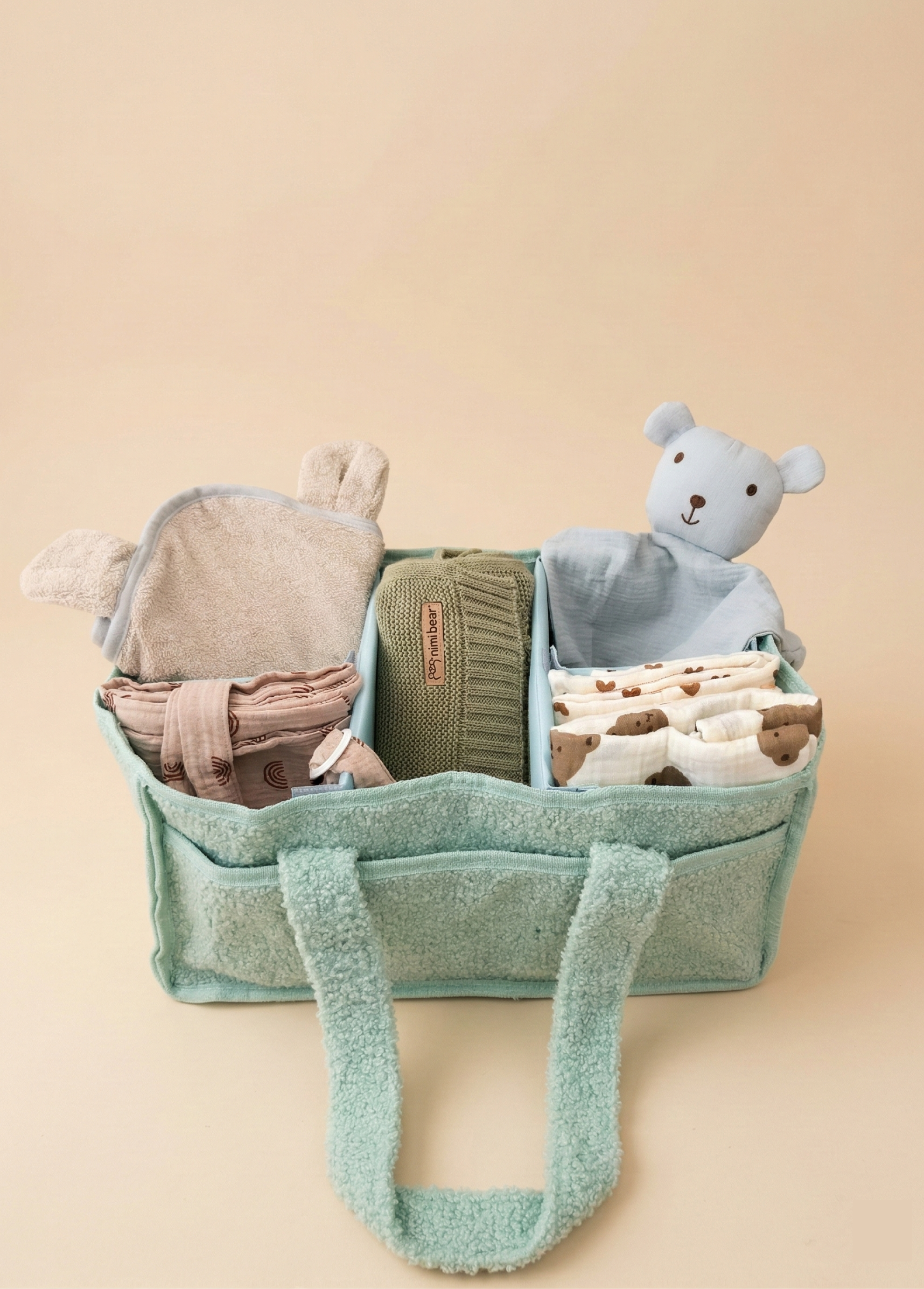 Nini Bear Ultimate Essentials Set - Sage Meadow
