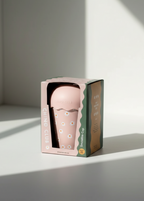 Pink Daisy Mini Smoothie Cup - 200ml (With Straw)