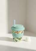 Dino Babychino Cup - 240ml (With Straw)