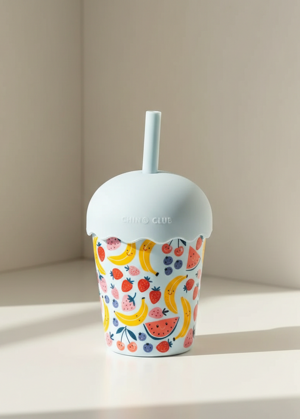 Happy Fruits Mini Smoothie Cup - 200ml (With Straw)