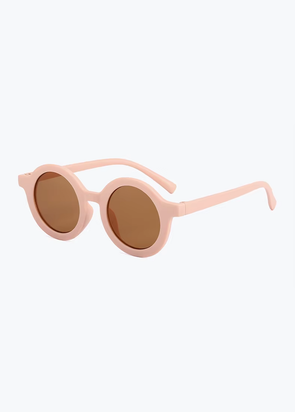 Nini Bear Round Sunglasses - Rose Blush