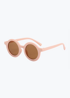 Nini Bear Round Sunglasses - Rose Blush
