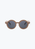 Nini Bear Round Sunglasses - Oat Latte