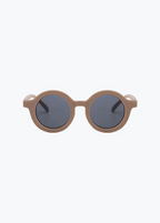 Nini Bear Round Sunglasses - Oat Latte
