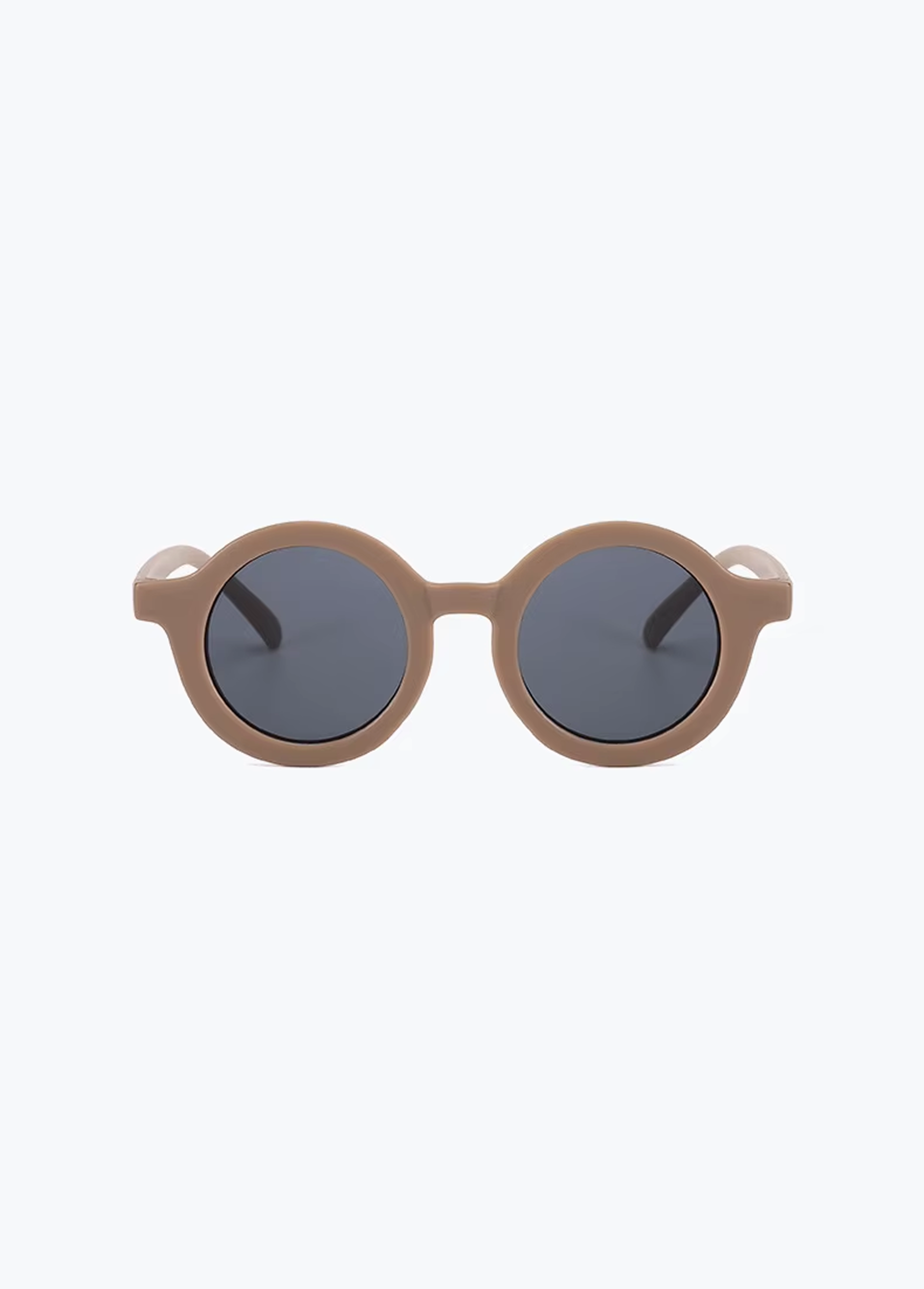 Nini Bear Round Sunglasses - Oat Latte