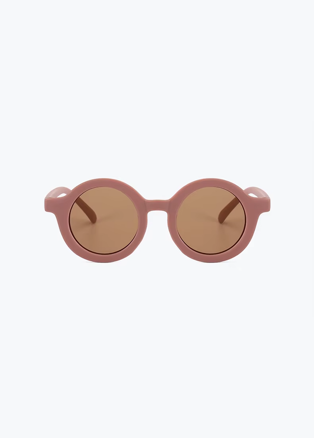 Nini Bear Round Sunglasses - Honey Brown