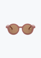 Nini Bear Round Sunglasses - Honey Brown