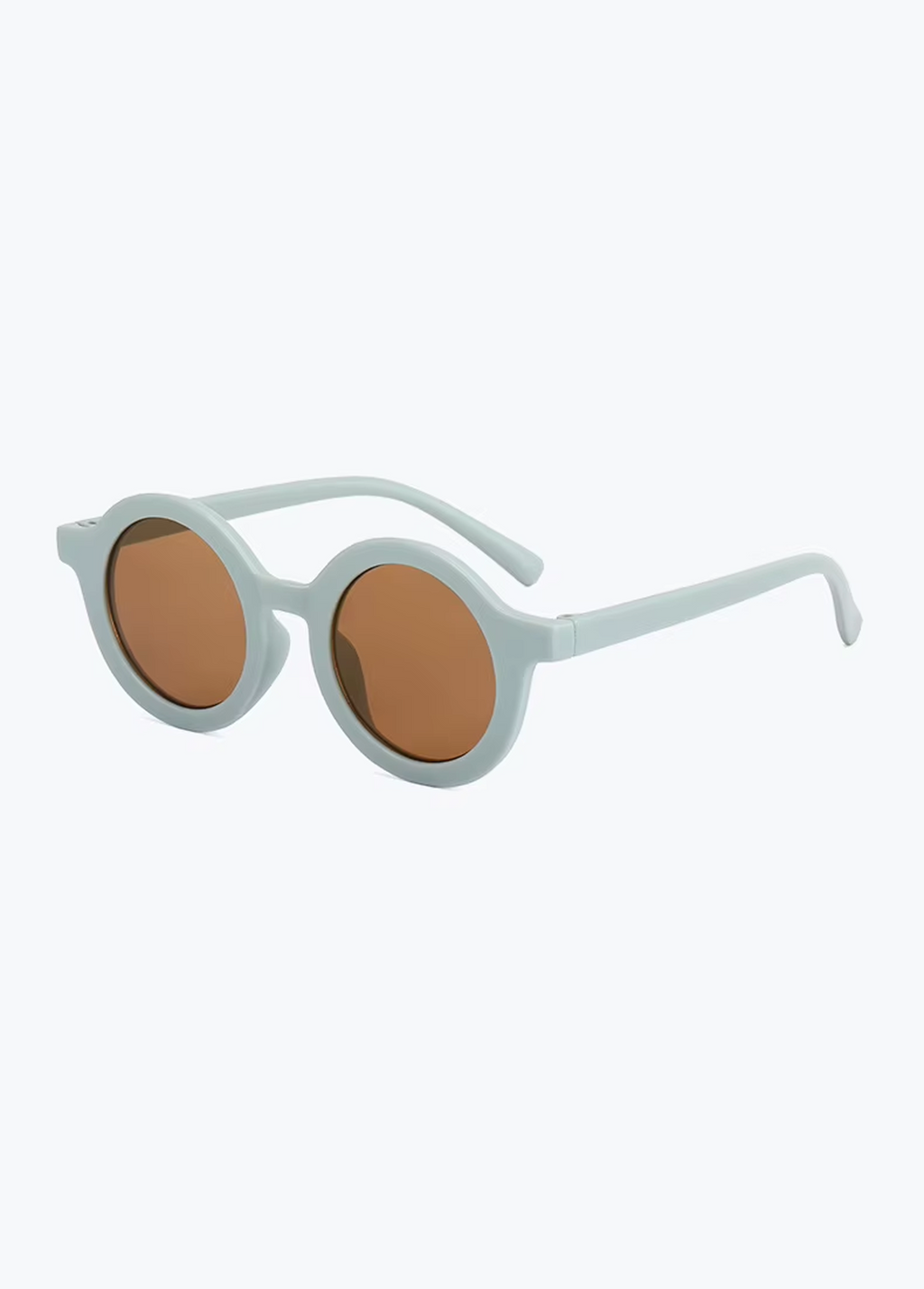 Nini Bear Round Sunglasses - Sky Mist