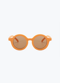 Nini Bear Round Sunglasses - Soft Amber