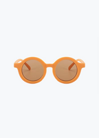Nini Bear Round Sunglasses - Soft Amber