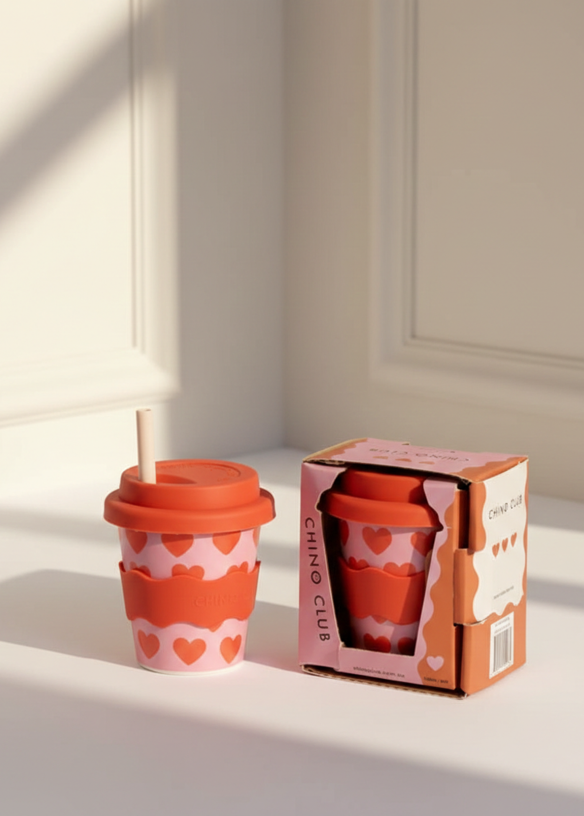 Heart Babychino Cup - 120 ml
