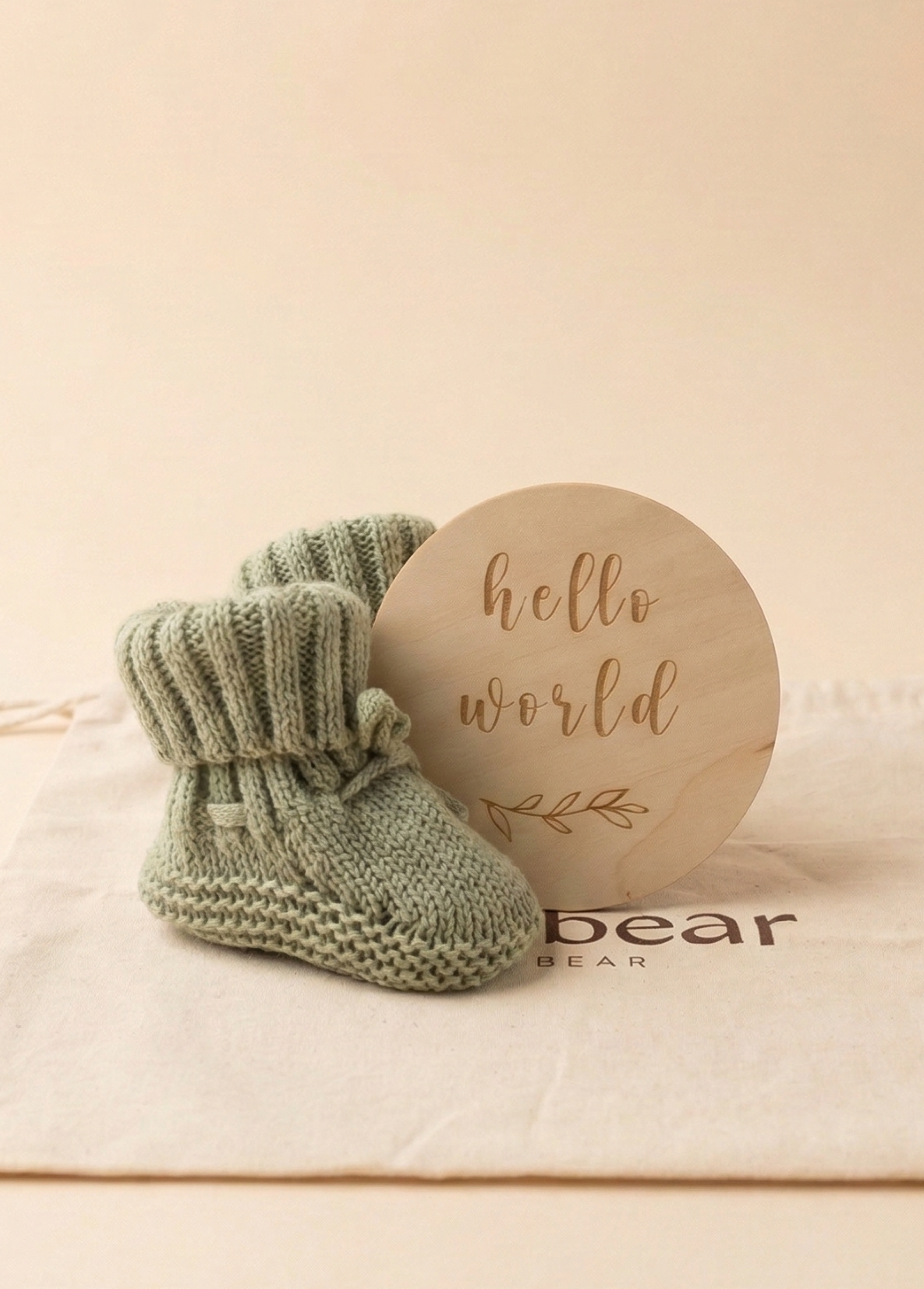 Hello Little One Set Booties Edition - Sage Meadow