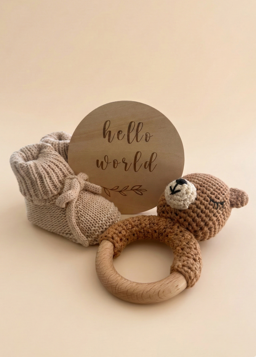 Hello Little One Set Rattle Edition - Matcha