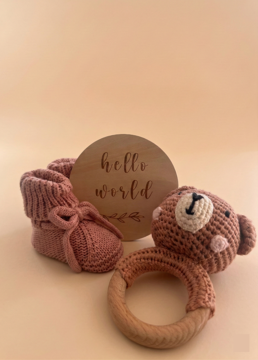 Hello Little One Set Rattle Edition - Matcha