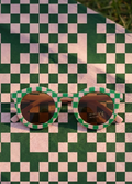 Nini Bear Special Edition Picnic Collection Sunglasses - Matcha Picnic