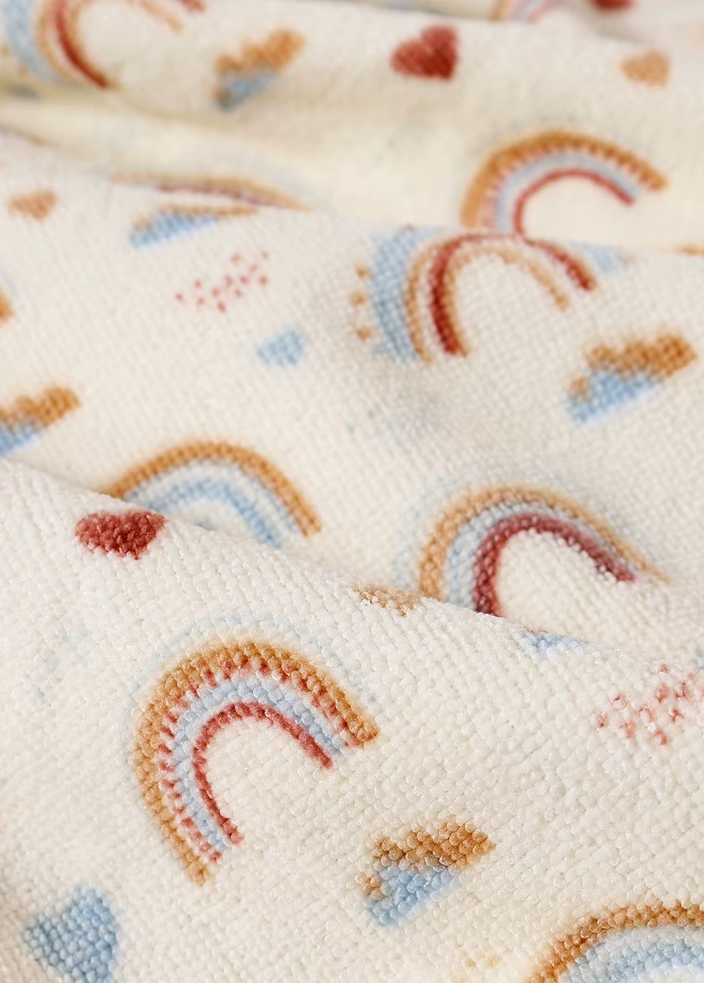 Nini Bear Kids Poncho Towel - Small Flowers