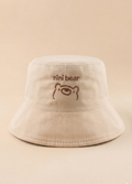 The Nini Bear Bucket Hat - Oatmeal