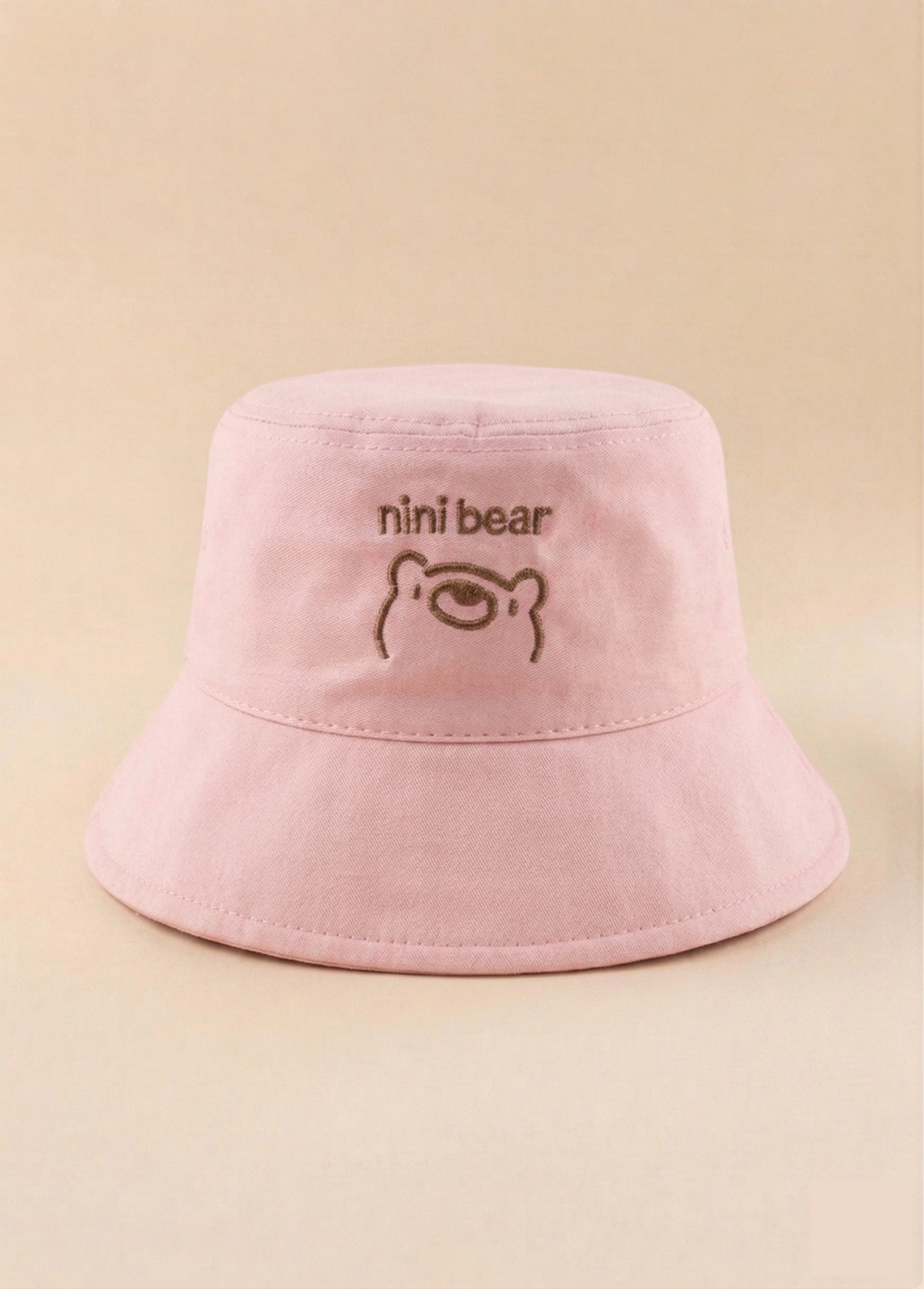 The Nini Bear Bucket Hat - Terracotta