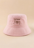 The Nini Bear Bucket Hat - Petal Pink