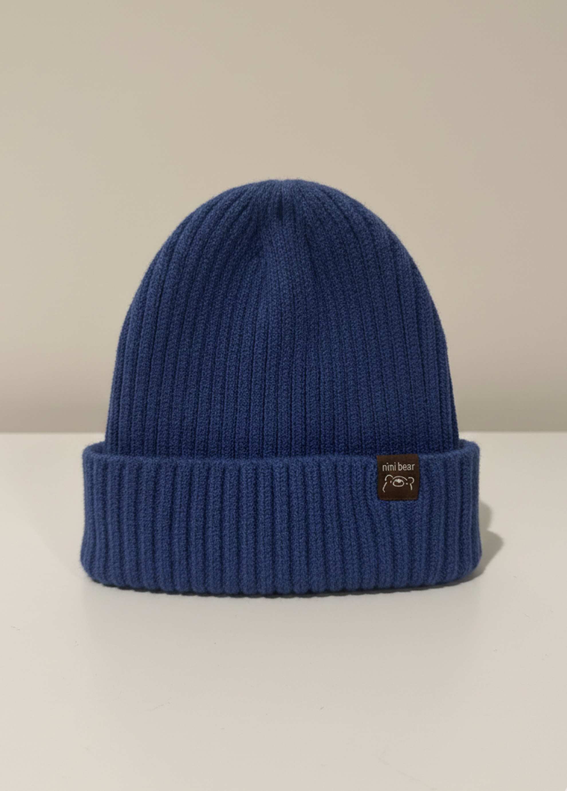 The Nini Bear Beanie Hat - Toasty Orange