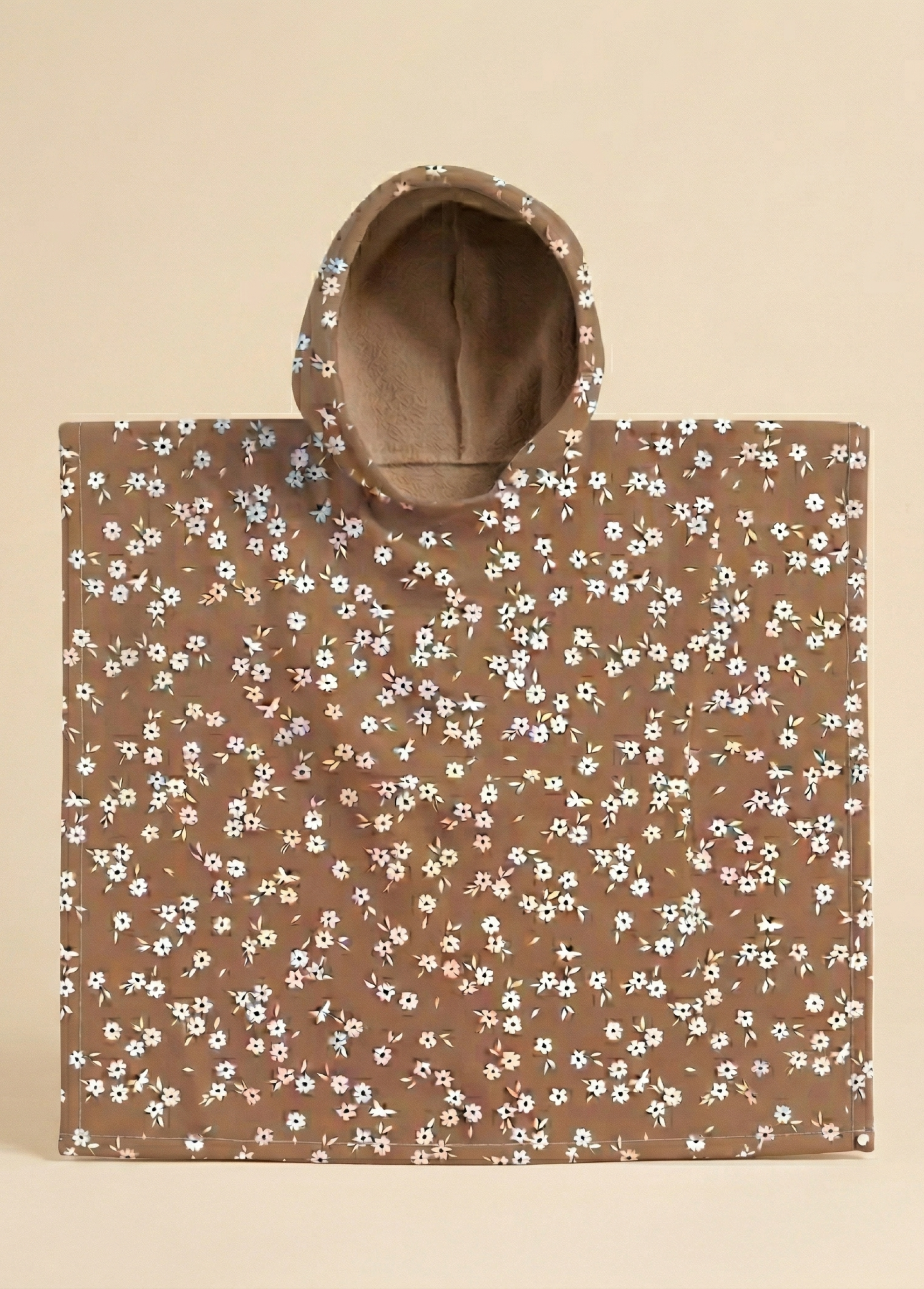 Nini Bear Kids Poncho Towel - Whale