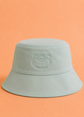 The Nini Bear Bucket Hat - Aqua