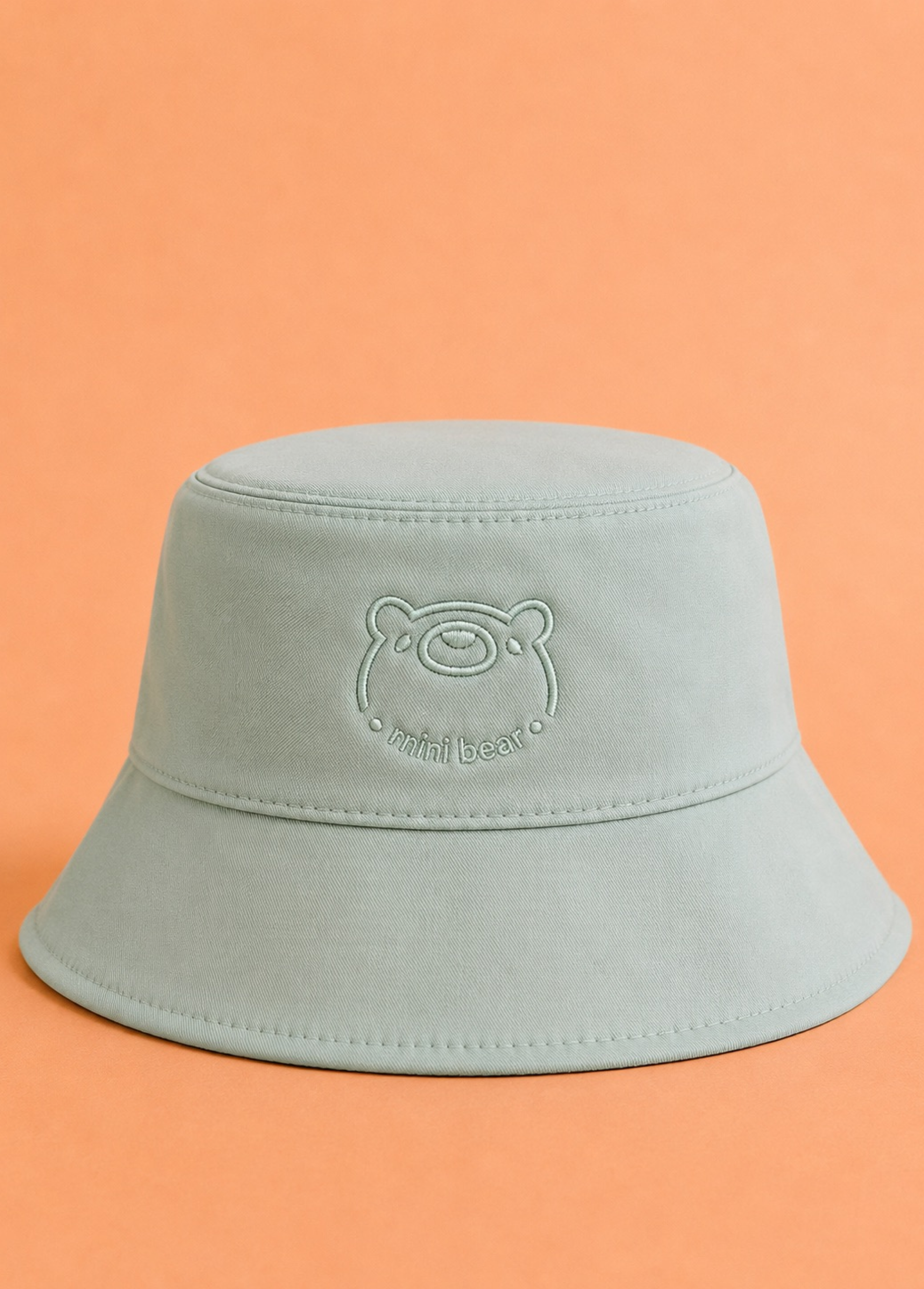 The Nini Bear Bucket Hat - Aqua