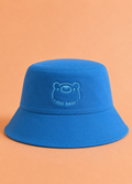 The Nini Bear Bucket Hat - Blue