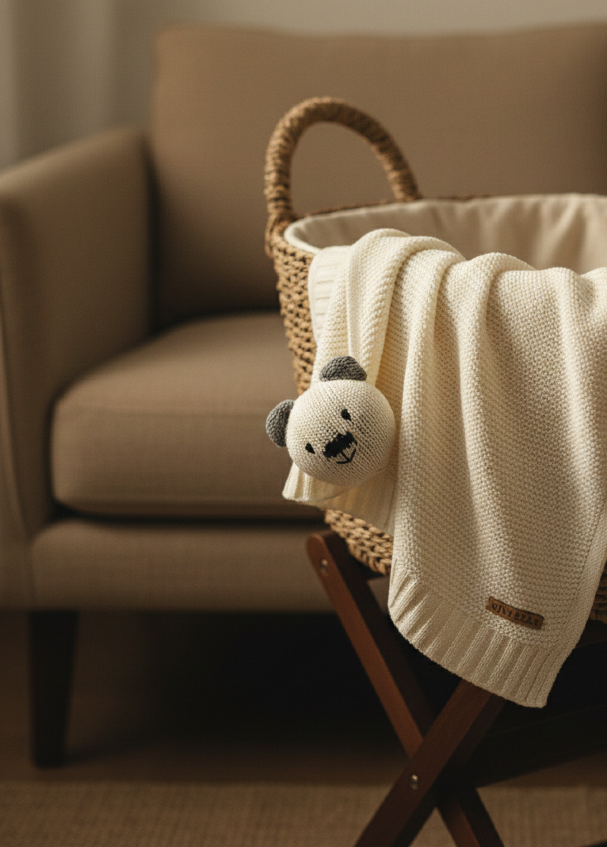 Nini Bear Comfort  Blanket - Cloud Cotton