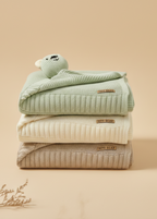 Nini Bear Comfort  Blanket - Oat Latte