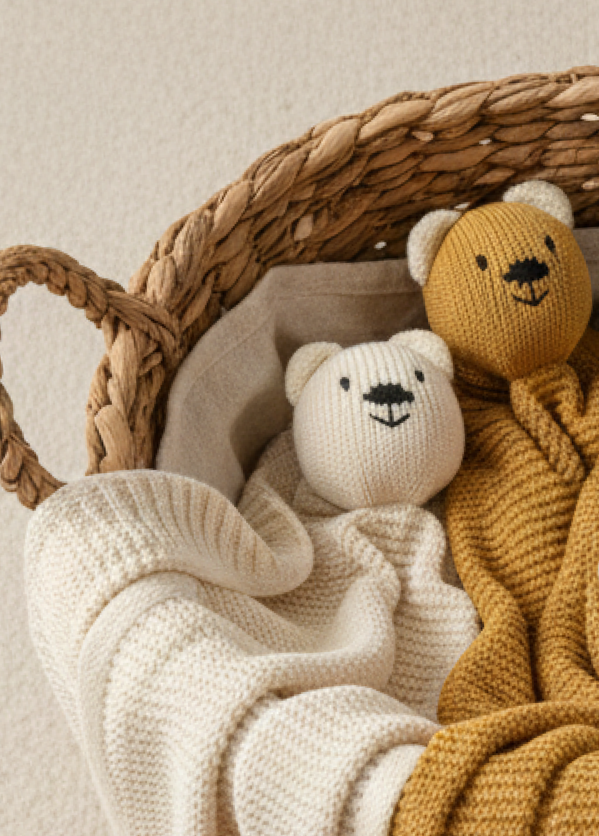 Snuggle Keepsake Set Rattle Edition - Soft Sunshine
