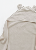 Nini Bear Bear Hug Hooded Towel - Oat Milk