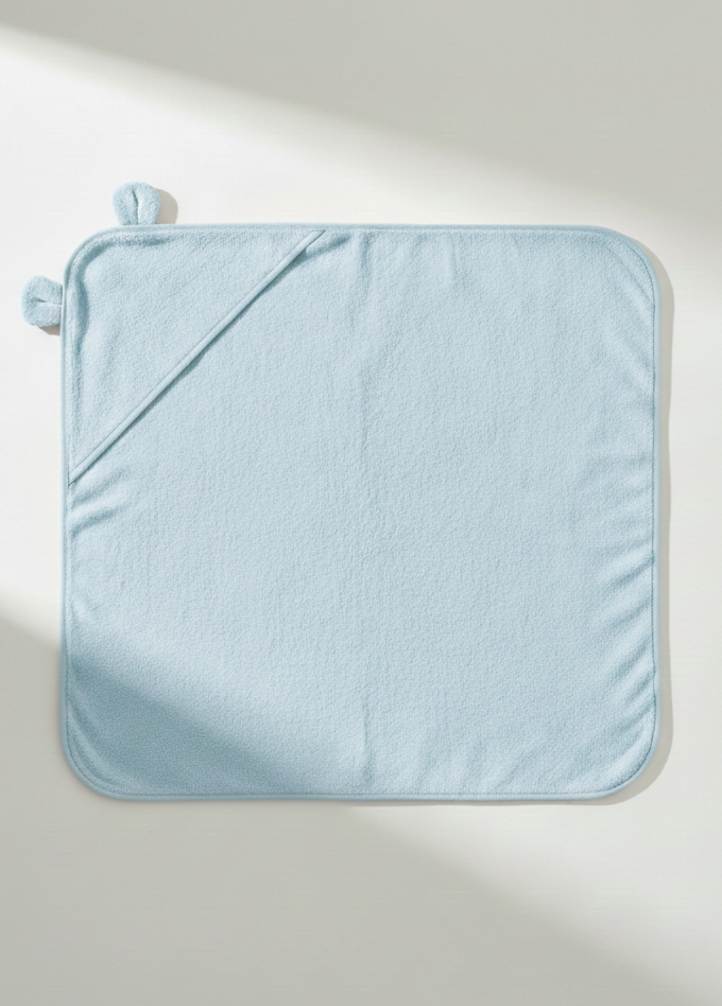 Nini Bear Bear Hug Hooded Towel - Sky Mist
