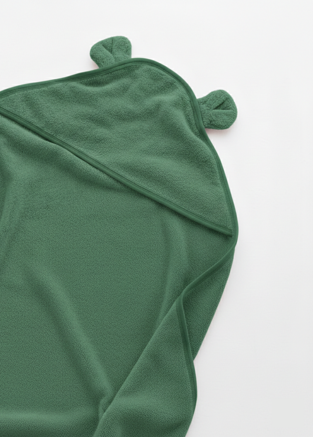 Nini Bear Bear Hug Hooded Towel - Forest Green