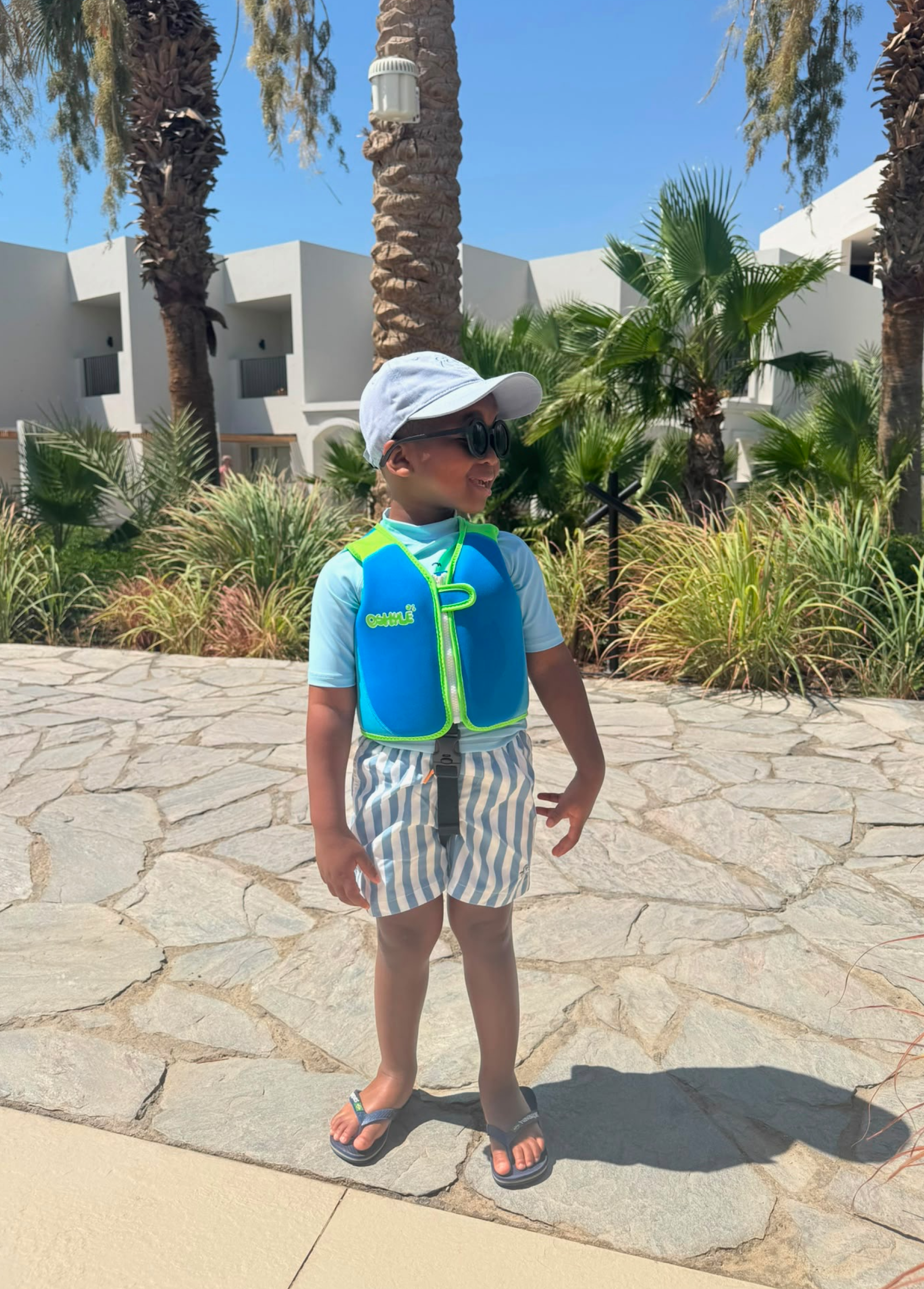 Nini Bear Little Cap - Sky Blue