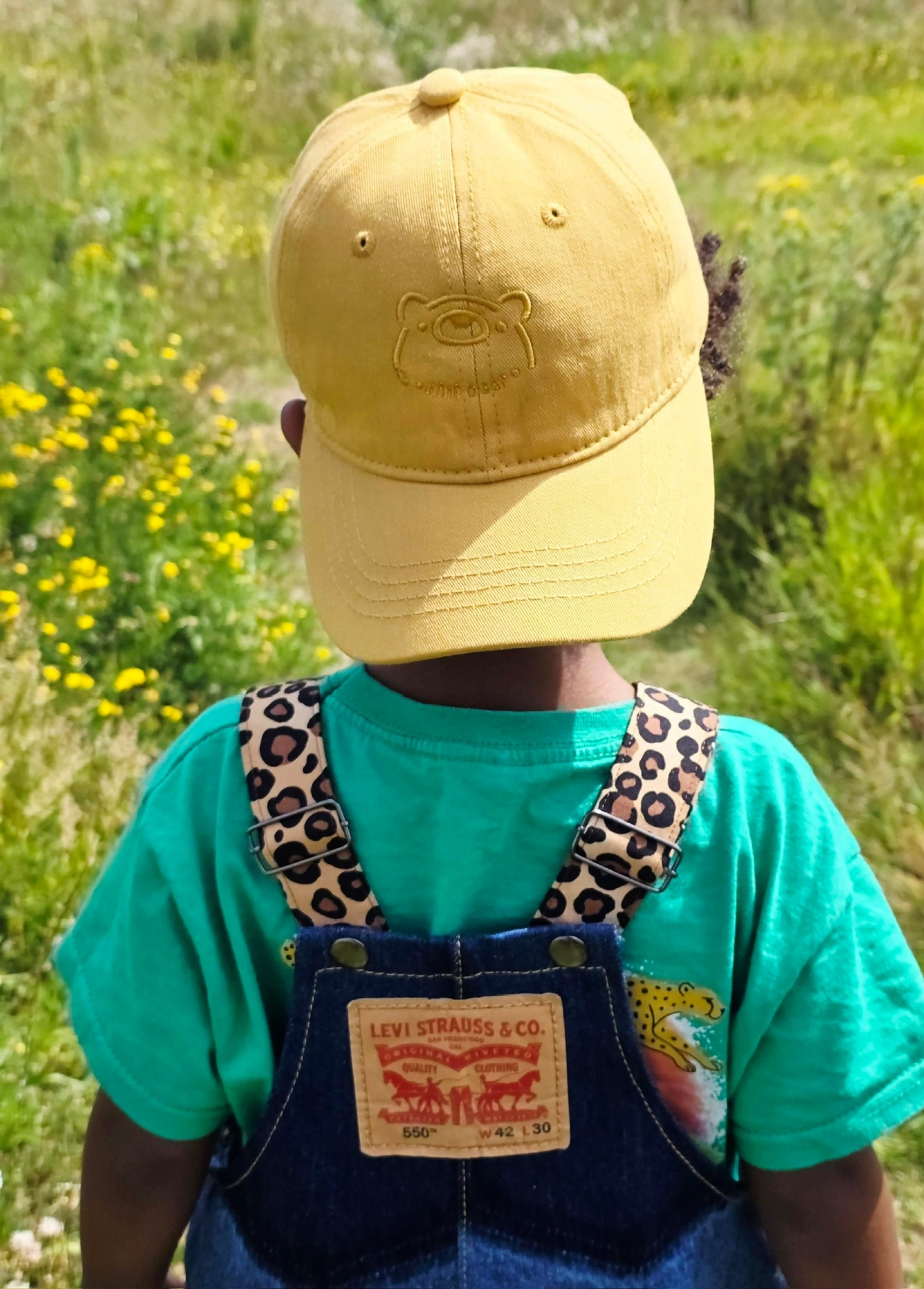 The Nini Bear Cap - Lemon
