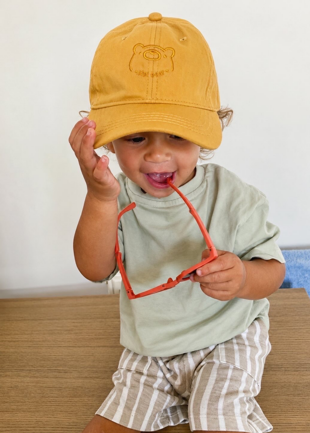 The Nini Bear Cap - Maple