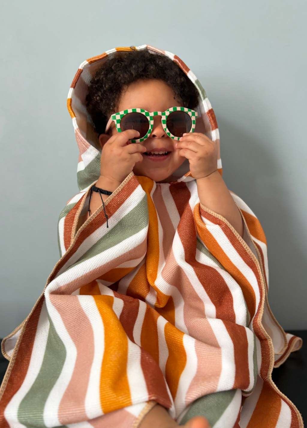 Nini Bear Special Edition Picnic Collection Sunglasses - Matcha Picnic