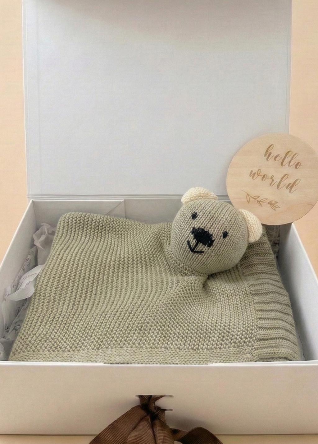 Nini Bear Comfort  Blanket - Cloud Cotton