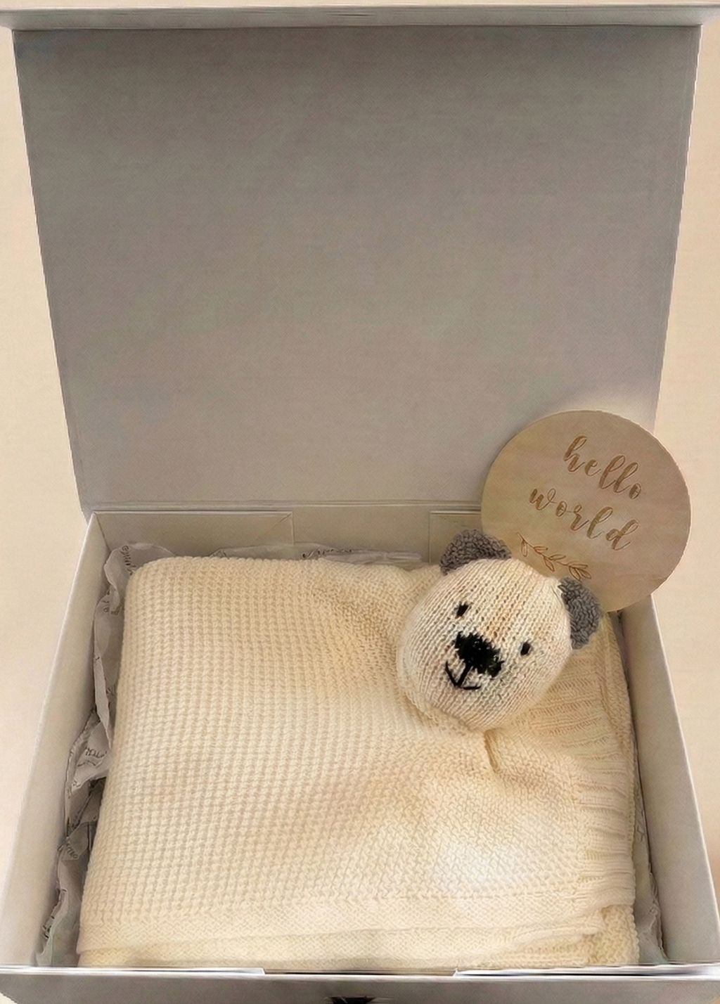 Nini Bear Comfort  Blanket - Cloud Cotton