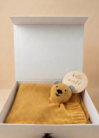 Nini Bear Comfort Blanket - Blush Petal
