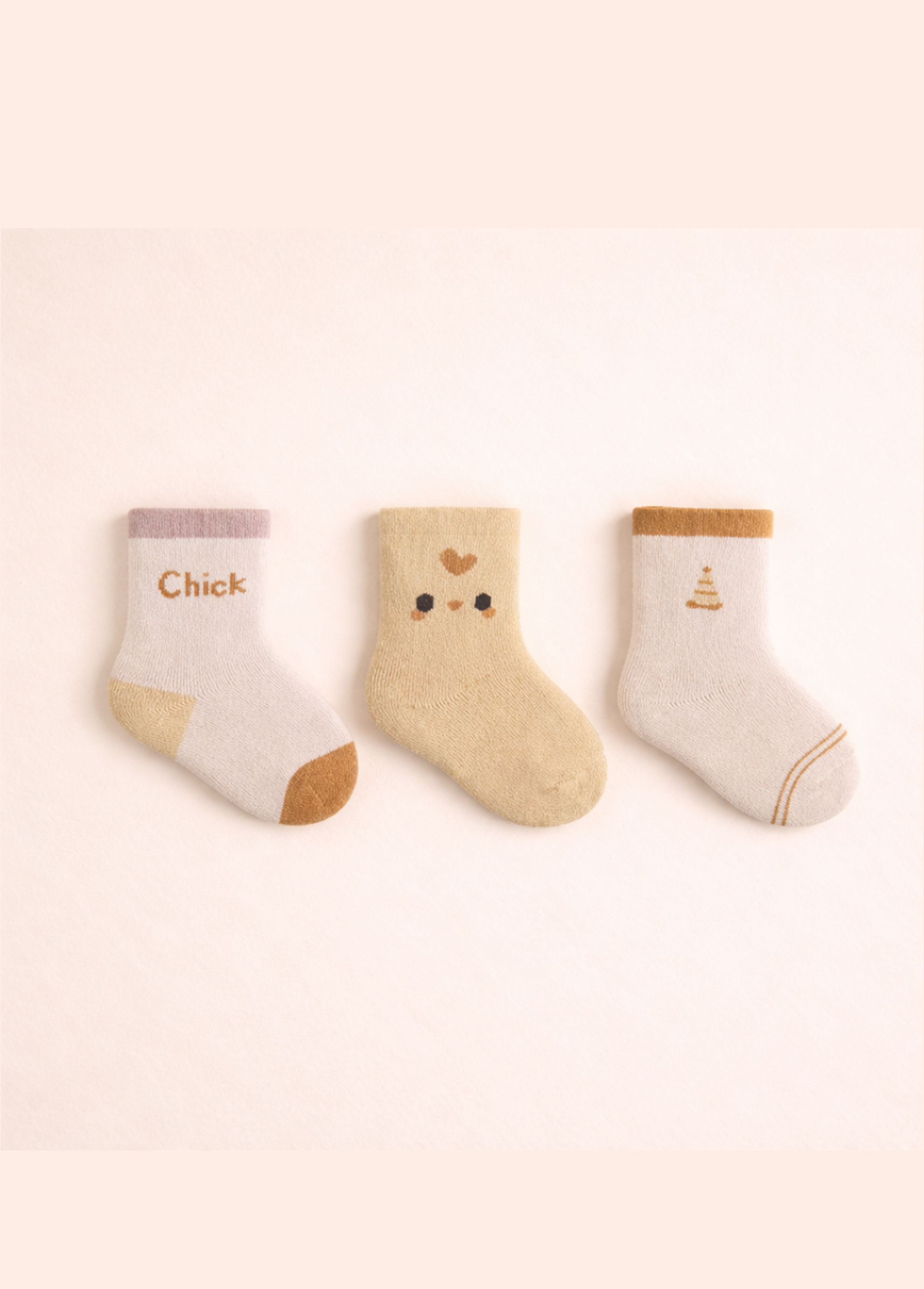 Nini Bear Socks - Chick
